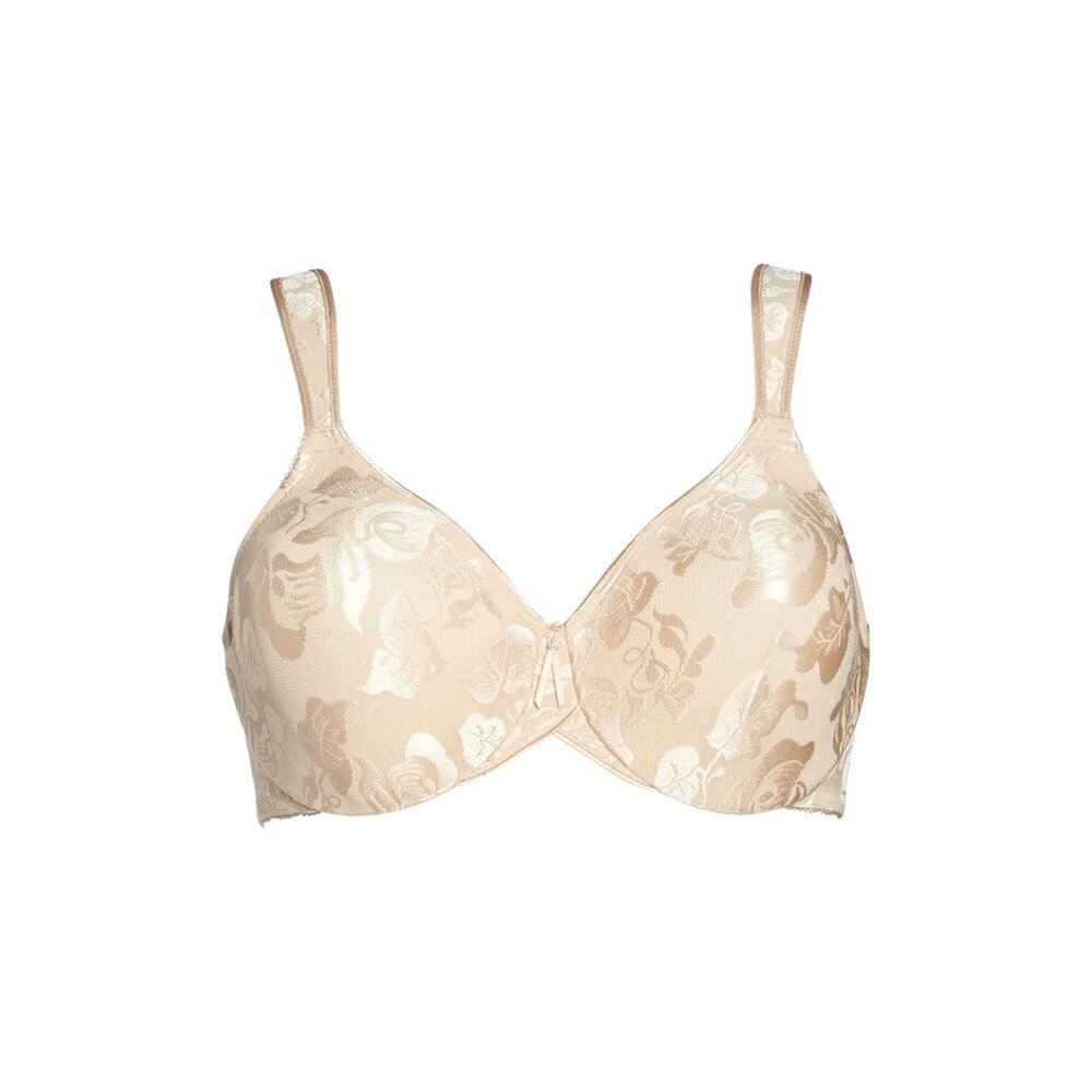 🆕 WACOAL Awareness Full Unpadded Underwire Bra 34DDD Beige Nude #85567 - Picture 8 of 12